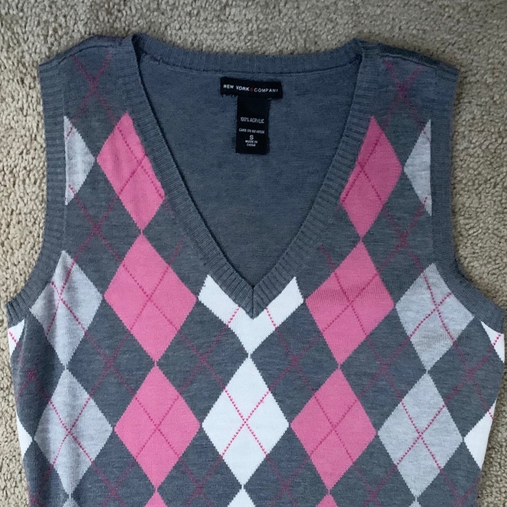 Argyle Sweater Vest